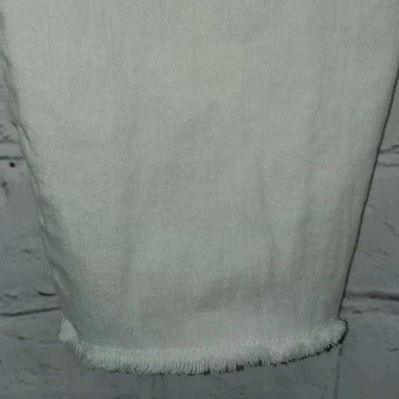 Nine West Gramercy Skinny Capri White Ankle Jeans Size 4 - Picture 10 of 16